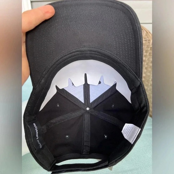 NWT- BMW Dad Hat Cap Strapback Black Sz OS - Picture 5 of 7